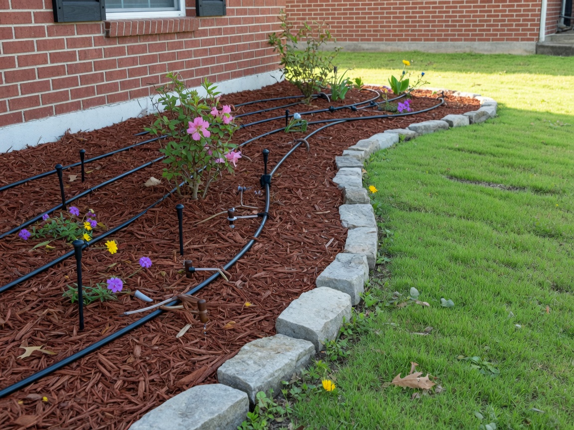 Drip Irrigation Repair — Spring job